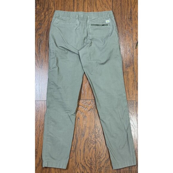 VUORI Womens Green Jogger Pants Drawstring Waist Casual Zip Pocket Tapered leg - Picture 2 of 10